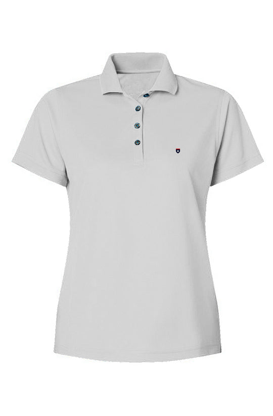 Womens Mini Mesh Polo Shirt