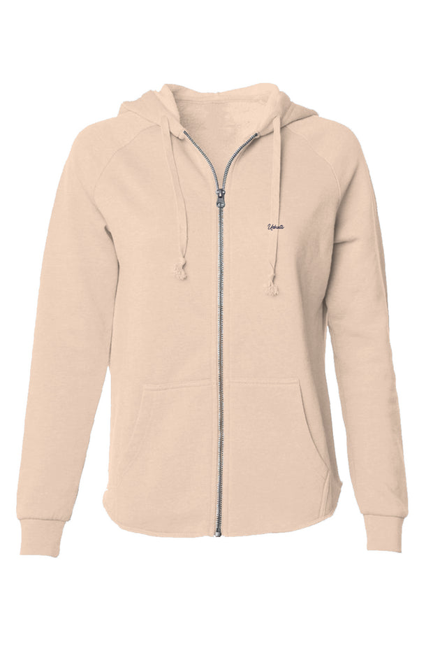 Womens Lightweight Zip Hoodie